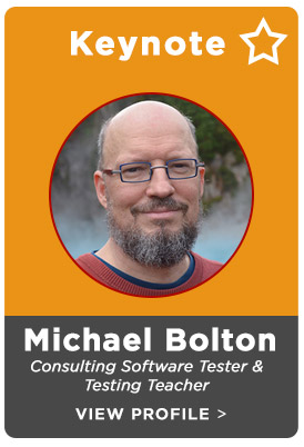 STPCon Keynote: Michael Bolton